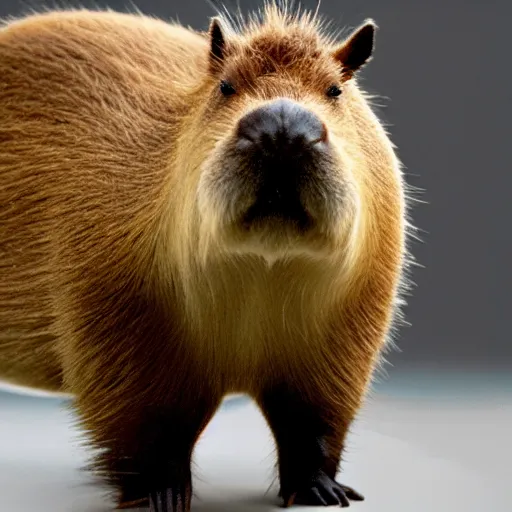 Image similar to capybara, scientific diagram