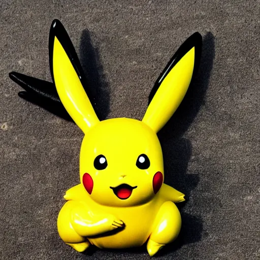 Image similar to a rubber Pikachu