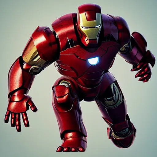 Prompt: “sully monster’s inc iron man, UHD, hyperrealistic render, 4k, highly detailed, artstation”