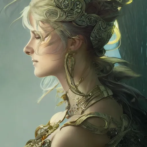 Image similar to Reyna From Valorant, bleeding, D&D, fantasy, intricate, elegant, highly detailed, digital painting, artstation, concept art, smooth, sharp focus, illustration, art by artgerm and greg rutkowski and alphonse mucha