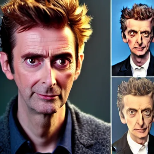 Image similar to david tennant mixed with peter capaldi