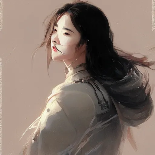 Prompt: “ portrait of liu yifei by greg rutkowski, young, attractive, highly detailed portrait, scifi, digital painting, artstation, concept art, smooth, sharp foccus ilustration, artstation hq ”