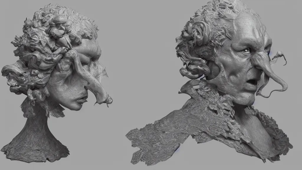 Image similar to rococo knowing topology 3 d concept render, cgsociety