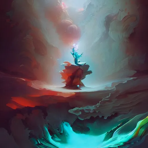 Image similar to art by peter mohrbacher, benoit mandelbrot, james christensen, wlop, alena aenami, rhads, frank gehry, fenghua zhong