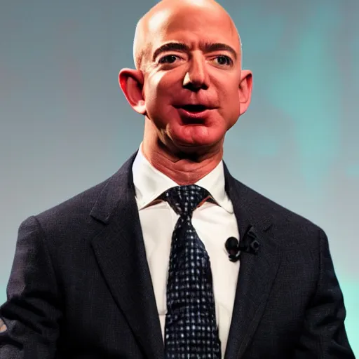 Prompt: Photo of Jeff Bezos afro hair