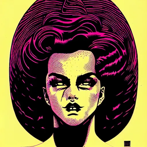 Image similar to portrait of a woman by Philippe Caza