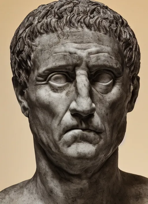 Image similar to a full portrait photo of julius caesar, f / 2 2, 3 5 mm, 2 7 0 0 k, lighting, perfect faces, award winning photography.