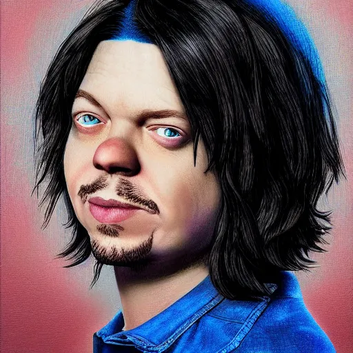 Image similar to arin hanson depicted as a muppet. trending on art - station. digital art. extremely detailed. photorealistic.