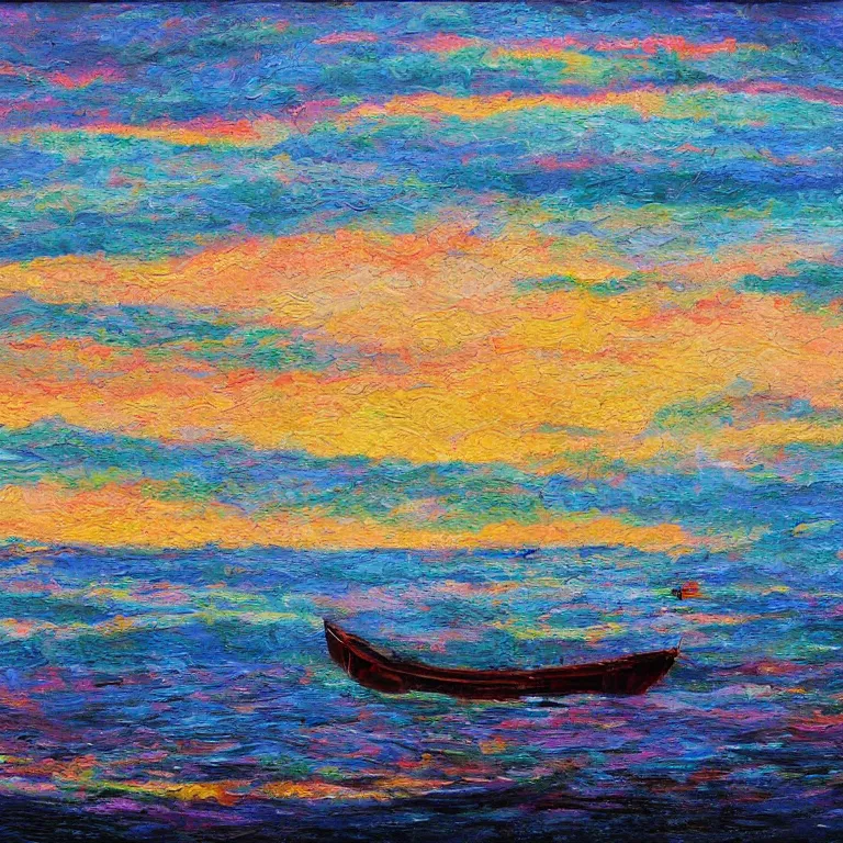 Prompt: a picture of a rising tide lifts all boats. visual art, 8 k resolution, by abita rezaire and by adam paquette, john avon, elizabeth murray