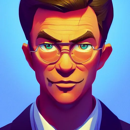 Image similar to face icon stylized minimalist agent 0 0 7, loftis, cory behance hd by jesper ejsing, by rhads, makoto shinkai and lois van baarle, ilya kuvshinov, rossdraws global illumination