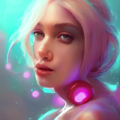 Image similar to Portrait of a unbelievably gorgeous candy girl, huggy wuggy from poppy playtime video game, fullbody, ultra high detailed, glowing lights, oil painting, Greg Rutkowski, Charlie Bowater, Beeple, unreal 5, DAZ, hyperrealistic, octane render, RPG portrait, dynamic lighting, fantasy art, beautiful face