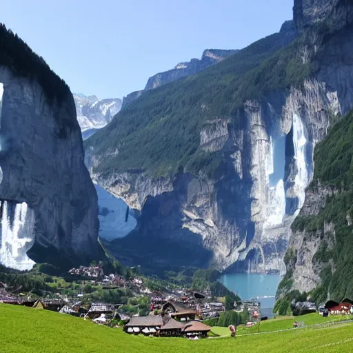 Image similar to lauterbrunnen