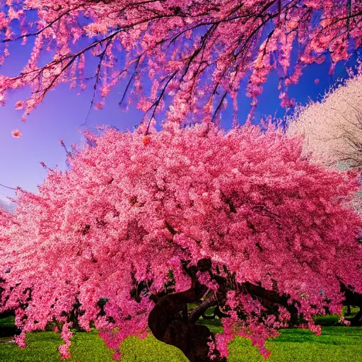 Image similar to photo of a sakura tree, high detail, cinematic, realistic, 8 k, beautiful