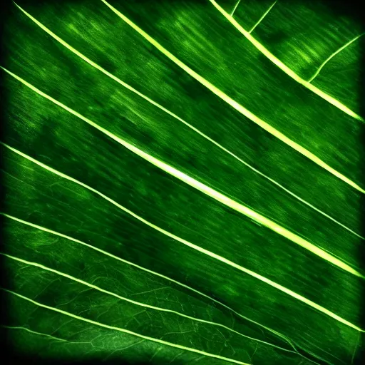 Image similar to abstract art of healthy leaves and plants, dark green and light green