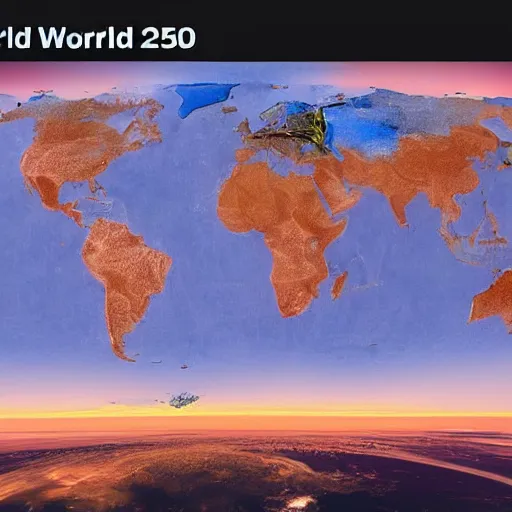 Prompt: the world in 2 0 5 0