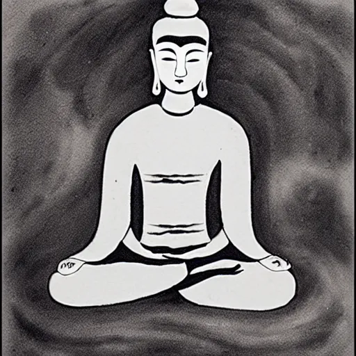 Image similar to zen, ink