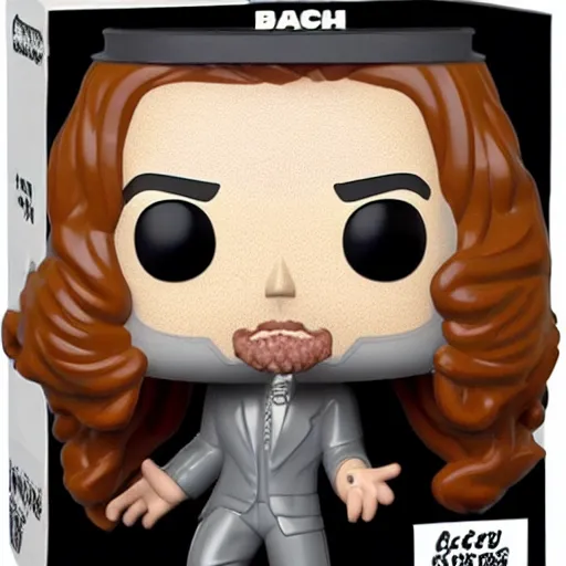 Prompt: Funko Pop Bach