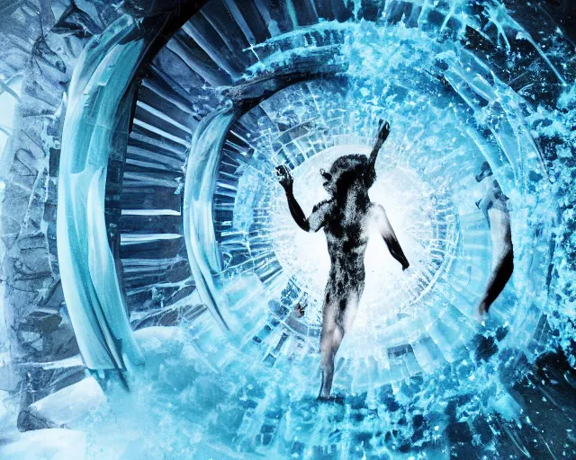 Image similar to 10,100 humans frozen in time