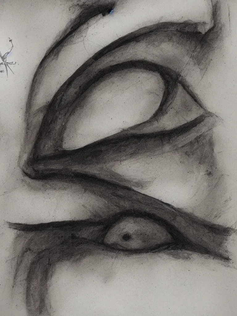 Image similar to derealization in the dark concept art, blunt borders, rule of thirds