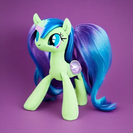 Image similar to a c'thulhu my little pony doll, product shot