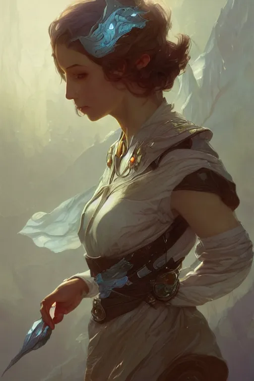 Prompt: portrait of dream walker, D&D, fantasy, highly detailed, digital painting, artstation, concept art, smooth, sharp focus, illustration, art by artgerm and greg rutkowski and alphonse mucha