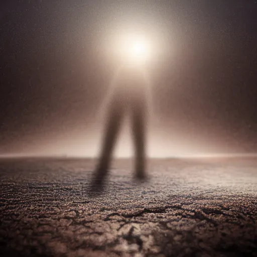 Prompt: specs of dust floating in the outline of a human figure who is no longer there, sun beam, concept art, 8K, UE5