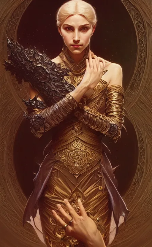 Prompt: esoteric hand gestures!!!, d & d, fantasy, intricate, elegant, highly detailed, digital painting, artstation, concept art, smooth, sharp focus, illustration, art by artgerm and greg rutkowski and alphonse mucha