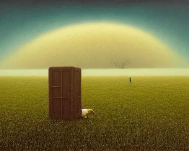 Image similar to annihilation, by quint buchholz,, owen gent, john caple, jenna barton, arnold bocklin, rhads, surrealism, hyper detailed