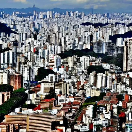 Prompt: sao paulo city of brazil