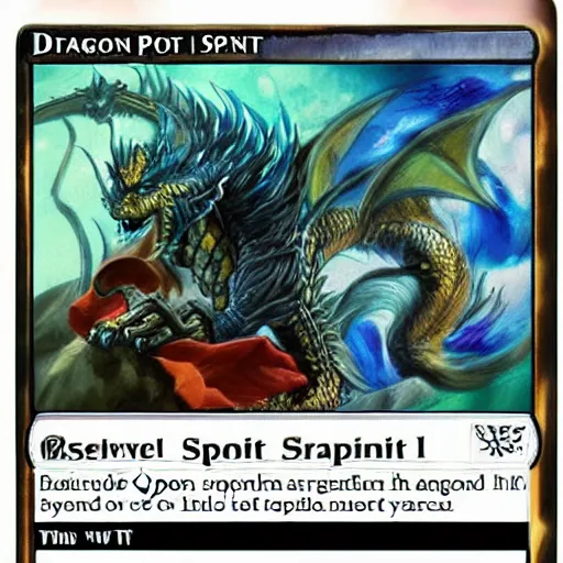 Prompt: dragon spirit