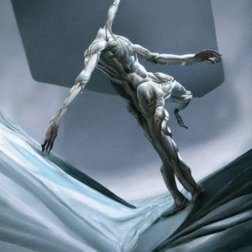 Image similar to surreal 3 d artwork by ridley scott