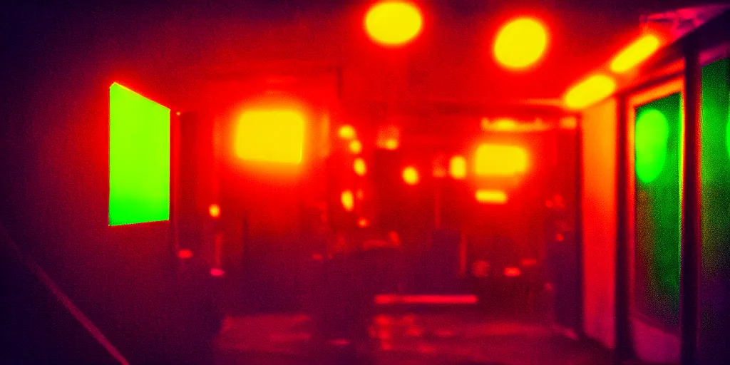 Prompt: mirror, neon lights, dirty, ektachrome photograph, volumetric lighting, f 8 aperture, cinematic eastman 5 3 8 4 film