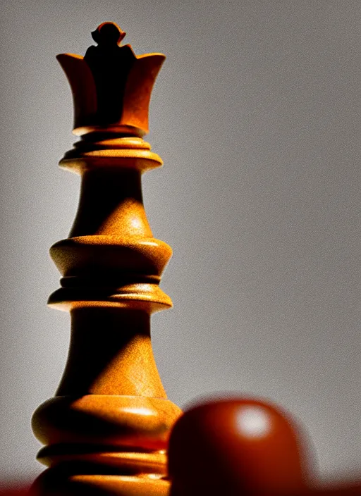 Image similar to ( queen chess piece, by michelangelo buonarroti, sharpfocus, photorealism, soft diffuse autumn lights, some sun light ray, dark room wall, canon 5 d 5 0 mm lens