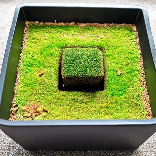 Image similar to square mossarium