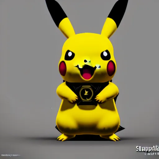 Madcow Entertainment Pokemon Pikachu Light-up 3D Statue