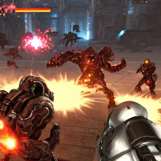 Prompt: Doom Eternal as JRPG