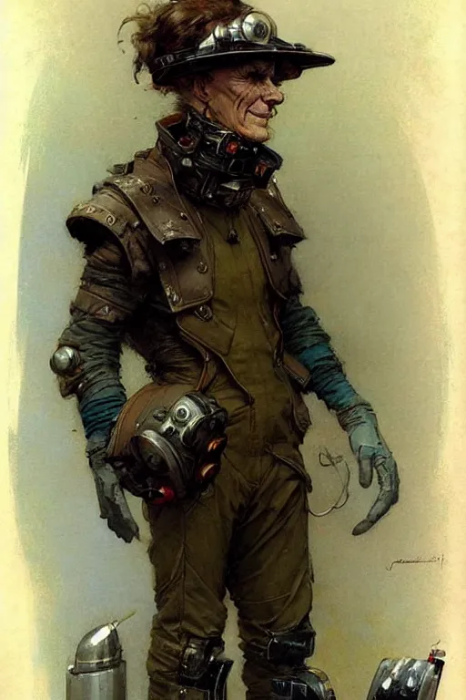 Prompt: ( ( ( ( ( 2 0 5 0 s retro future 1 0 old boy super scientest in space pirate mechanics costume full portrait. muted colors. ) ) ) ) ) by jean baptiste monge, tom lovell!!!!!!!!!!!!!!!!!!!!!!!!!!!!!!