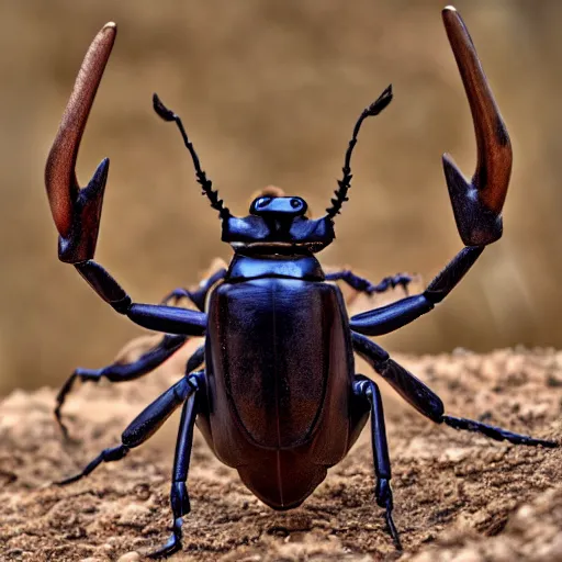 Prompt: stag beetle