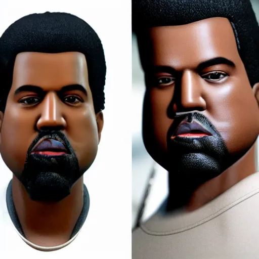 Image similar to hyperrealistic image of ( ( ( kanye west ) ) ) conway twitty, stunning 3 d render, inspired by istvan sandorfi & greg rutkowski, perfect facial symmetry, dim volumetric cinematic lighting, 8 k octane comprehensive render, extremely hyper - detailed, incredibly lifelike attributes & atmosphere, intricate, realistic flesh texture, masterpiece, artstation, stunning,