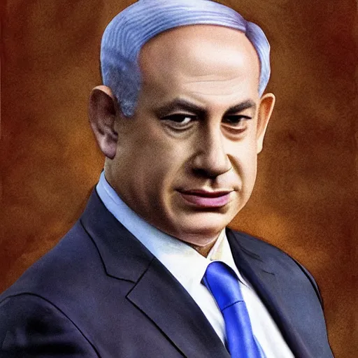 Image similar to benjamin netanyahu picture, photorealistic, detailed, photograph