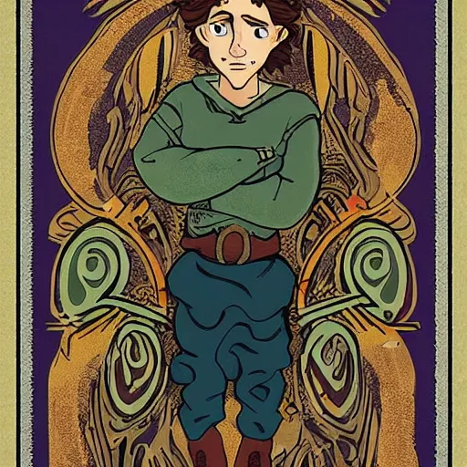 Image similar to ged, a wizard of earthsea