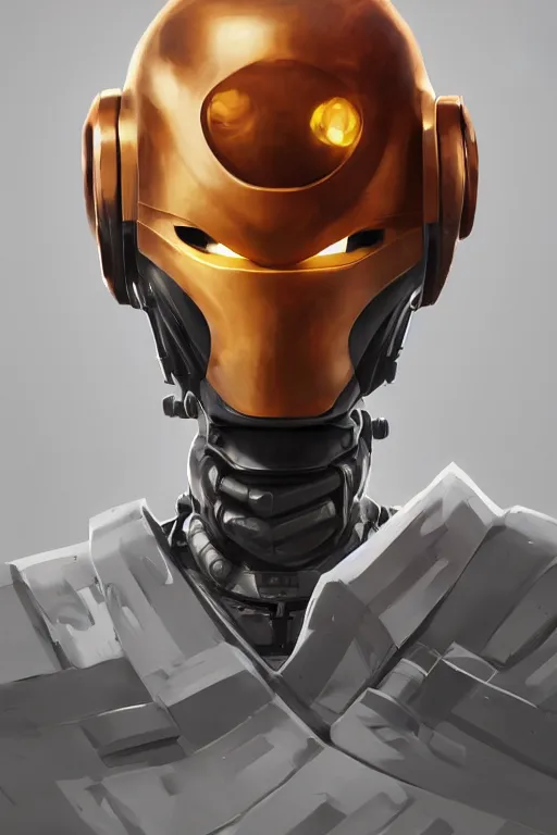 Image similar to epic mask helmet robot ninja portrait stylized as fornite style game design fanart by concept artist gervasio canda, behance hd by jesper ejsing, by rhads, makoto shinkai and lois van baarle, ilya kuvshinov, rossdraws global illumination radiating a glowing aura global illumination ray tracing hdr render in unreal engine 5