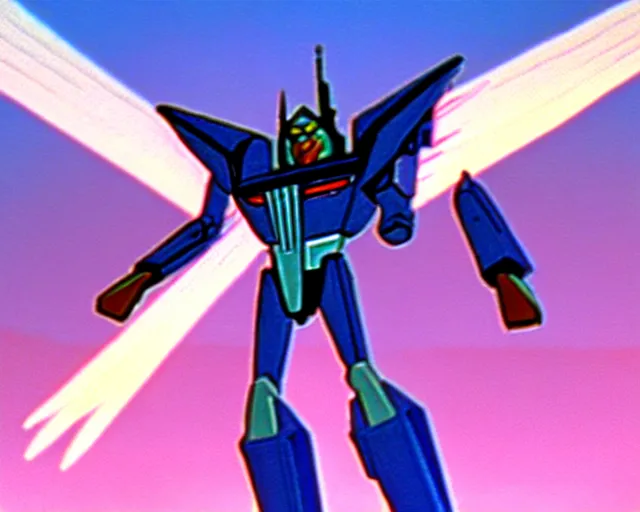 Image similar to ! dream g 1 starscream on transformers ( 1 9 8 4 ), animated cartoon series, still frame, blu - ray transfer 5 k