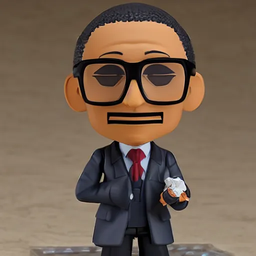 Prompt: gus fring nendoroid