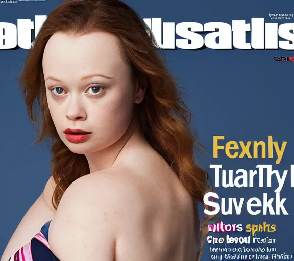 Prompt: Thora Birch on sports Illustrated swimsuit cover, XF IQ4, 150MP, 50mm, F1.4, ISO 200, 1/160s, natural light