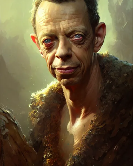 Prompt: portrait of don knotts, fantasy character portrait, ultra realistic, concept art, intricate details, highly detailed by greg rutkowski, gaston bussiere, craig mullins, simon bisley