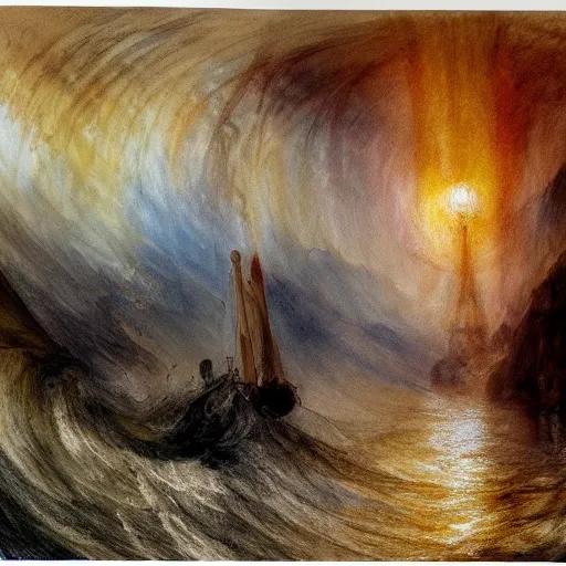 Prompt: apostle of anger, watercolor, dynamic lighting, cinematic, establishing shot, extremely high detail, shining, photo realistic, cinematic lighting, intricate line drawings, J. M. W. Turner, 8k resolution,