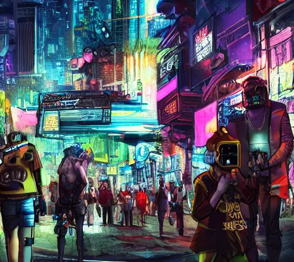 Image similar to high - resolution photograph from a cyberpunk era furry fandom convention ( midwest furfest 2 0 4 7 ), taking place after the genetic revolution and quantum singularity. photorealistic.