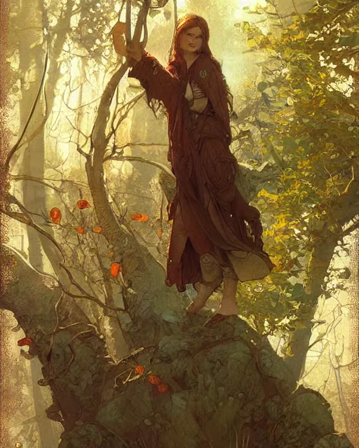 Image similar to betula pendula, fantasy digital art by moebius, mucha, greg rutkowski, denis sarazhin, highly detailed, artstation