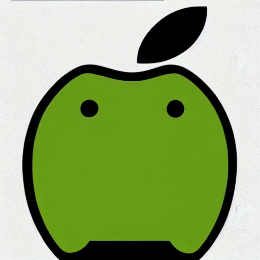 Image similar to android mixed apple logo